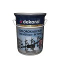 DEKORAL Chlorokauczuk czarny RAL 9005 5L