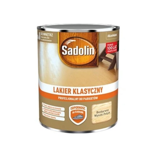 SADOLIN Lakier Klasyczny 0,7L wysoki połysk bezbarwny