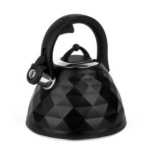 Tadar Czajnik na gaz i indukcję Crystal 3 l czarny mat