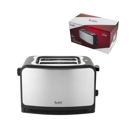 BOTTI Toster opiekacz z rusztem 2-komorowy Goldi 700 W