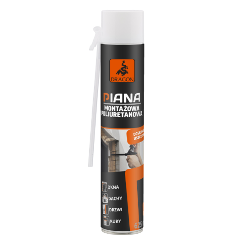 Dragon Piana montażowa poliuretanowa 750ml