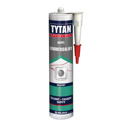 TYTAN Akryl uniwersalny 280 ml brązowy