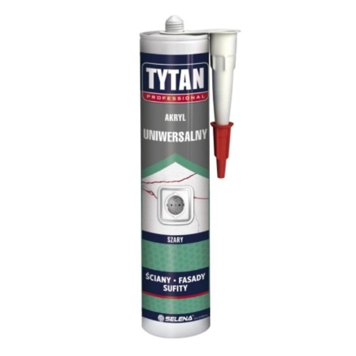 TYTAN Akryl uniwersalny 280 ml szary