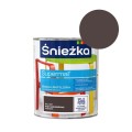 ŚNIEŻKA Emalia akrylowa SUPERMAL RAL8017 brąz czekoladowy 0,8L półpołysk