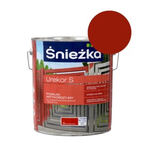 ŚNIEŻKA Podkład antykorozyjny UREKOR S czerwony tlenkowy 10L