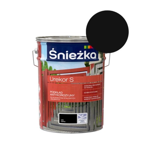 ŚNIEŻKA Podkład antykorozyjny UREKOR S czarny 5L