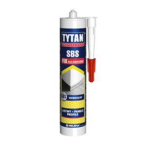 TYTAN SBS FIX Klej montażowy uniwersalny 290 ml żółty