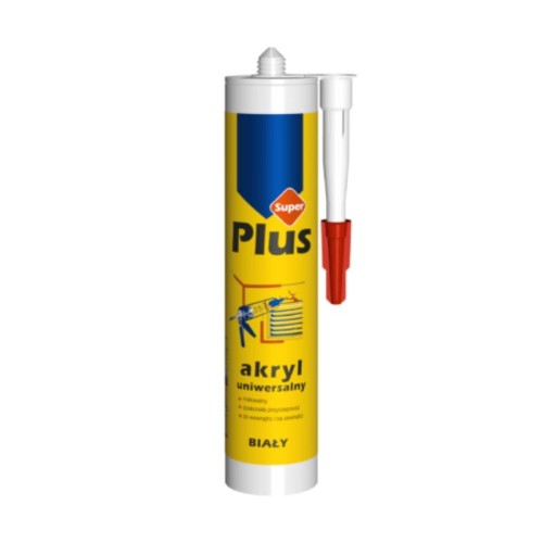 TYTAN Akryl uniwersalny SUPER PLUS 280 ml biały