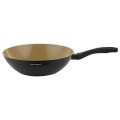 FLORINA Patelnia WOK aluminiowa AmVegan 28 cm by Mateusz Gessler