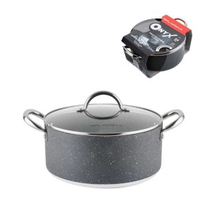 FLORINA Garnek aluminiowy Onyx 24 cm 4,8L