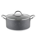 FLORINA Garnek aluminiowy Onyx 24 cm 4,8L