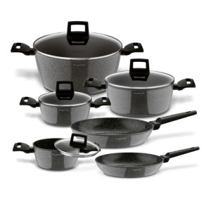 KonigHOFFER Zestaw garnków marmurowych Jukon 10 elementów