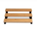 TADAR Stojak na przyprawy 3-poziomowy Bambus 32 x 23,5 x 9,6 cm