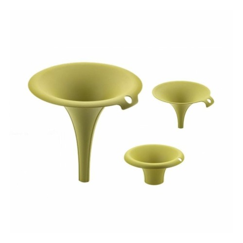 TADAR Lejki plastikowe Practic 3 sztuki mix kolorów