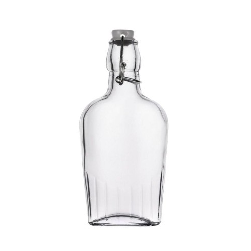 TADAR Szklana butelka z klipsem 240 ml