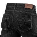 NEO TOOLS Spodnie robocze 5-kieszeniowe DENIM, czarne, r. M