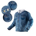 NEO TOOLS Kurtka robocza jeansowa ocieplana DENIM, r. XXXL