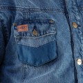 NEO TOOLS Kurtka robocza jeansowa ocieplana DENIM, r. XXXL