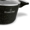 STARKE PRO Zestaw garnków Marble 10 elementów