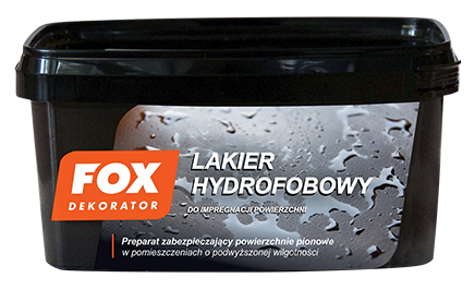 FOX DEKORATOR LAKIER HYDROFOBOWY 3L