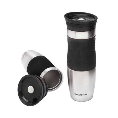 KonigHOFFER Kubek termiczny Loara 500 ml czarny