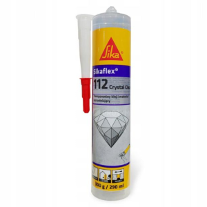 Sika klej i uszczelniacz sikaflex 112 Crystal Clear 290 ml