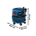 Bosch Odkurzacz Akumulatorowy GAS 18V-12 MC
