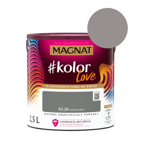 MAGNAT Farba #kolorLove KL20 grafitowy 2,5L