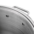 STARKE PRO Garnek gastronomiczny z pokrywką Premio Alto II 22,2L 34 cm