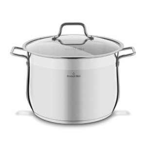 STARKE PRO Garnek gastronomiczny z pokrywką Premio Alto II 15,7L 30 cm 