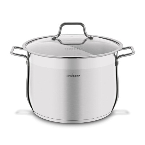 STARKE PRO Garnek gastronomiczny z pokrywką Premio Alto II 15,7L 30 cm