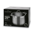 STARKE PRO Garnek gastronomiczny z pokrywką Premio Alto II 10,5L 26 cm