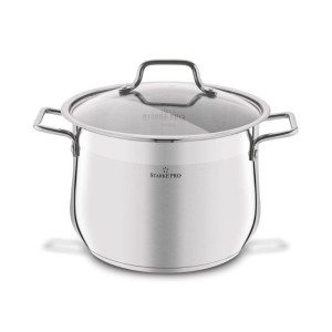 STARKE PRO Garnek gastronomiczny z pokrywką Premio Alto II 9,1L 24 cm 