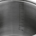 STARKE PRO Garnek gastronomiczny z pokrywką Premio Alto II 9,1L 24 cm