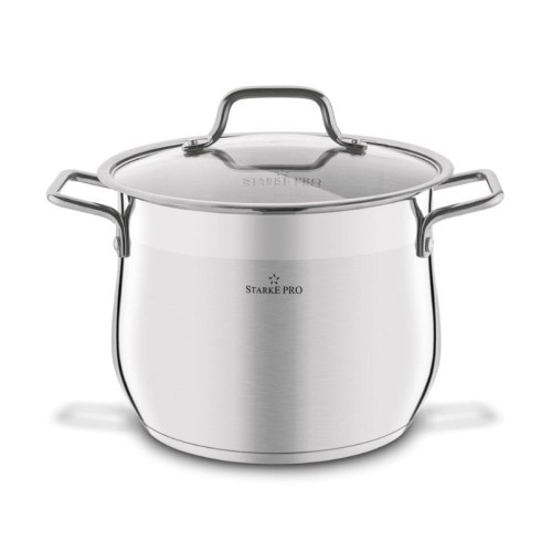 STARKE PRO Garnek gastronomiczny z pokrywką Premio Alto II 5,7L 20 cm