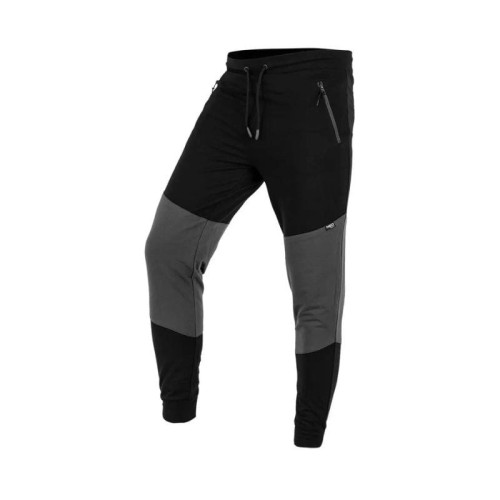 NEO TOOLS Spodnie dresowe COMFORT, czarno-szare, r. S