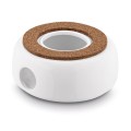 KonigHOFFER Podgrzewacz do dzbanka ceramiczny Mica 15 cm biały
