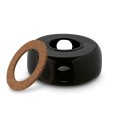 KonigHOFFER Podgrzewacz do dzbanka ceramiczny Mica 15 cm czarny
