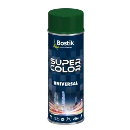 BOSTIK Lakier Super Color Universal ciemnozielony 400 ml