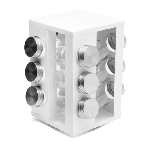 STARKE PRO Komplet przyprawników Harper 12 elementów biały