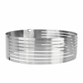 TADAR Obręcz do cięcia biszkoptu regulowana 24-26 cm