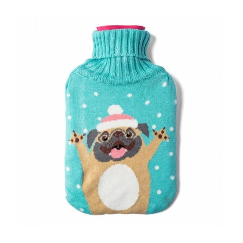 TADAR Termofor i pokrowiec Pies Mops 1,5L