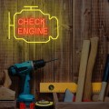 NEOLIA Neon PLEXI LED CHECK ENGINE żółto czerwony