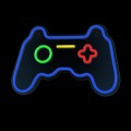 NEOLIA Neon PLEXI LED GAMEPAD multikolor