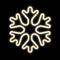 NEOLIA Neon CHRISTMAS płatek śniegu biały