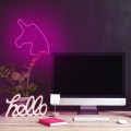 NEOLIA Neon LED Jednorożec różowy