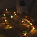 DPM Świąteczna girlanda LED Prezenty, 20 x Prezent, 2 x AAA, 2,3 m