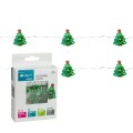 DPM Świąteczna girlanda LED Choinka, 20 x Choinka, 2 x AAA, 2,3 m