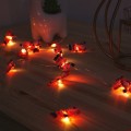 DPM Świąteczna girlanda LED Mikołaj, 20 x Mikołaj, 2 x AAA, 2,3 m