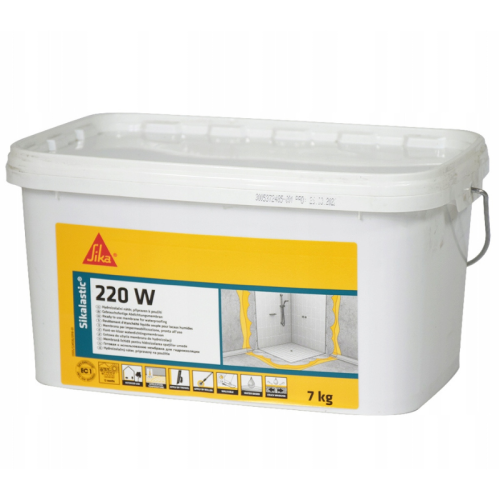 Sika Sikalastic-220 W Płynna Membrana Hydroizolacyjna na Bazie Żywicy 7kg